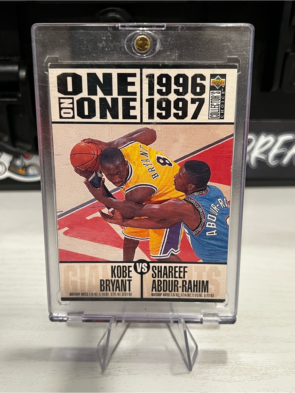 Kobe Bryant rookie card